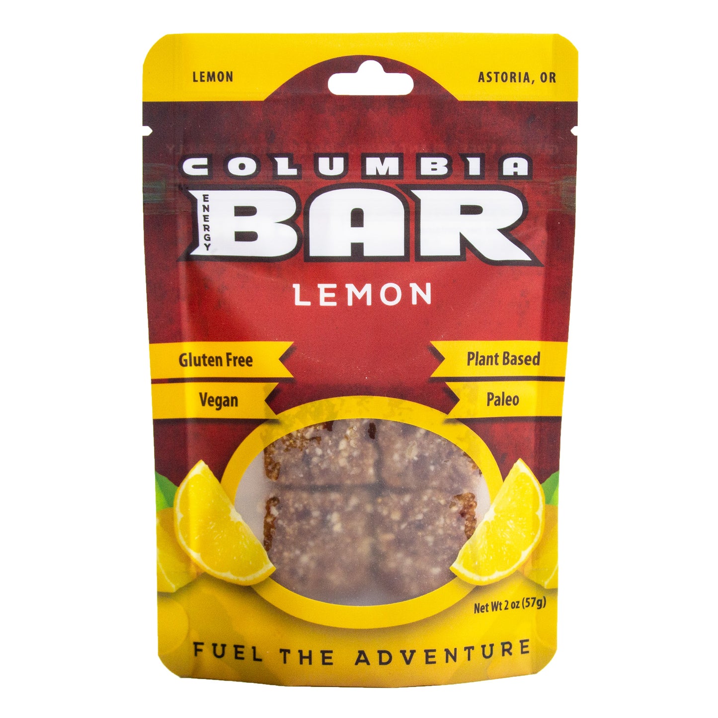 Columbia Bar Lemon Snack Bar - 2 oz. pack
