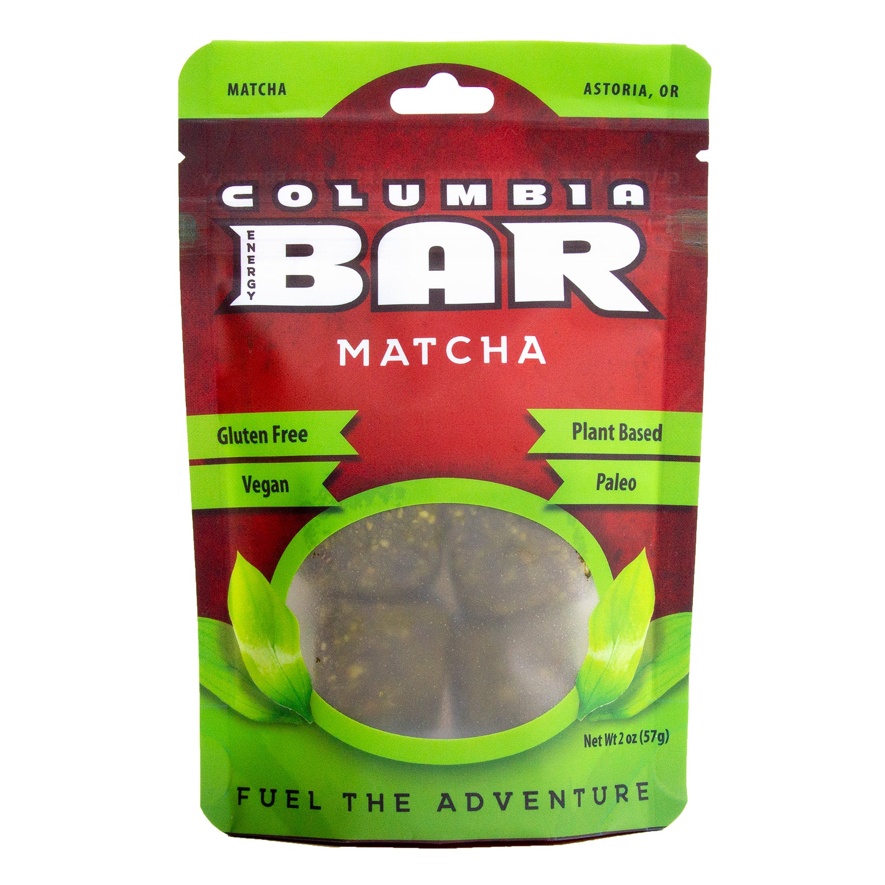 Columbia Bar Matcha Snack Bar - 2 oz. pack