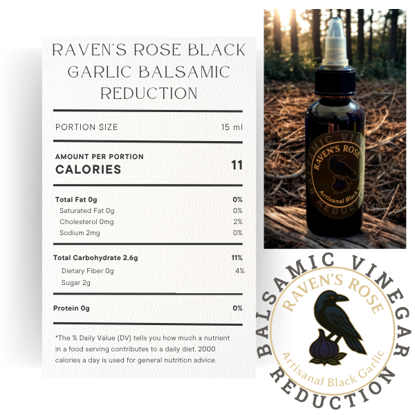 Black Garlic Balsamic Reduction 5 oz.