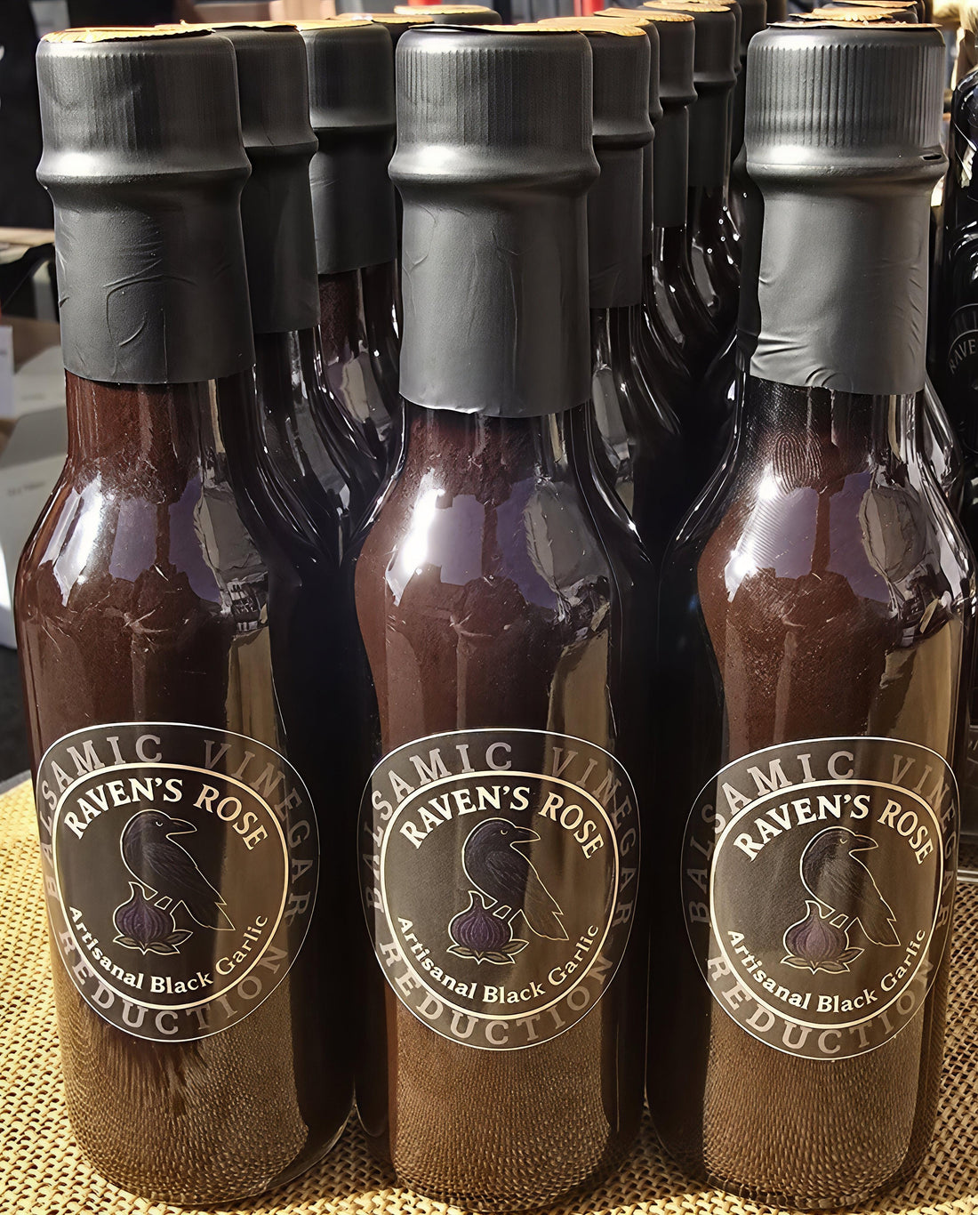 Raven’s Rose Black Garlic Balsamic Reduction