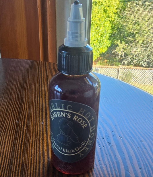 Black Garlic Hot Honey