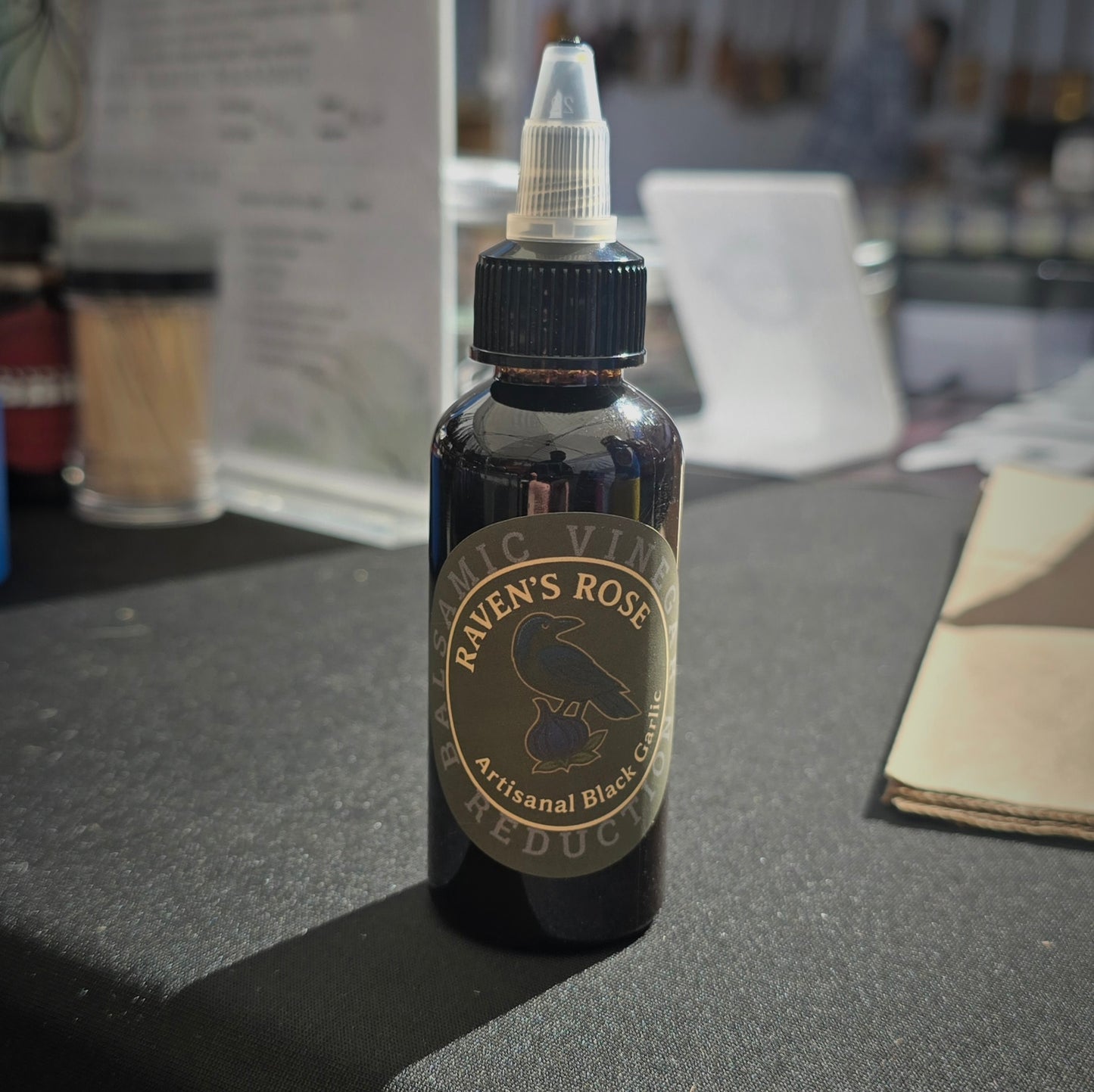 Black Garlic Balsamic Reduction